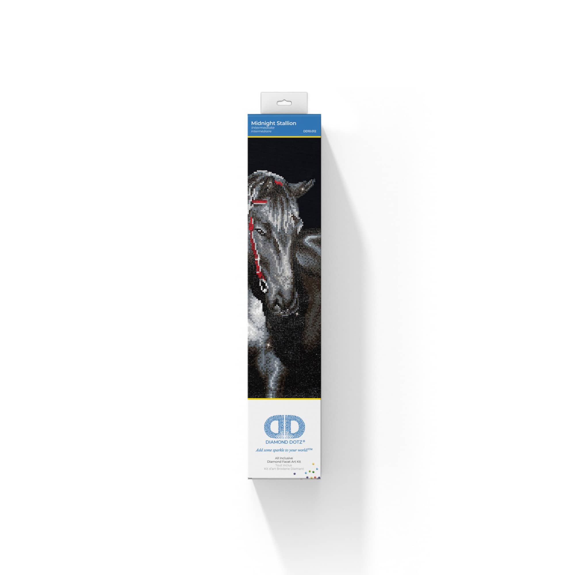 Diamond Dotz® Intermediate Midnight Stallion Diamond Painting Kit